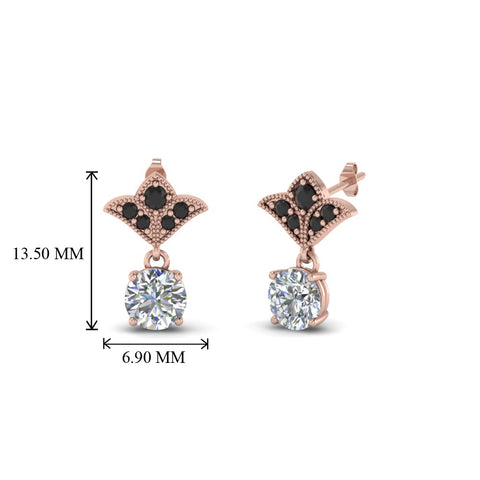 1.5-ct.-round-vintage-look-diamond-earring-black-diamond-in-14K-rose-gold-FDEAR8425-0.75CTGBLACK-NL-RG