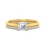 Load image into Gallery viewer, 1.5-mm-asscher-cut-solitaire-ring-with-eternity-band-in-yellow-gold-fdens11590assleep-1.50mm-nl-yg_dcbe9781-dd32-49d5-8c26-2714a76114e7.jpg?v=1759297202