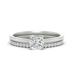 Load image into Gallery viewer, 1.5-mm-cushion-cut-solitaire-ring-with-eternity-band-in-white-gold-fdens11590cusleep-1.50mm-nl-wg_cdea78e9-0e31-44e2-9dce-f26ae31b691a.jpg?v=1759297206

