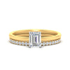 Load image into Gallery viewer, 1.5-mm-emerald-cut-solitaire-ring-with-eternity-band-in-yellow-gold-fdens11590emsleep-1.50mm-nl-yg_1761cffe-aeb1-436f-bfc5-719e7d6ed932.jpg?v=1759297211