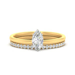 Load image into Gallery viewer, 1.5-mm-marquise-cut-solitaire-ring-with-eternity-band-in-yellow-gold-fdens11590mqsleep-1.50mm-nl-yg.jpg?v=1759297146