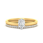 Load image into Gallery viewer, 1.5-mm-pear-shaped-solitaire-ring-with-eternity-band-in-yellow-gold-fdens11590pesleep-1.50mm-nl-yg.jpg?v=1759297161

