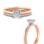 Load image into Gallery viewer, 1.5-mm-princess-cut-solitaire-ring-with-eternity-band-in-rose-gold-fdens11590prangle3-1.50mm-nl-rg.jpg?v=1759297168
