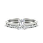 Load image into Gallery viewer, 1.5-mm-radiant-cut-solitaire-ring-with-eternity-band-in-white-gold-fdens11590rasleep-1.50mm-nl-wg.jpg?v=1759297240
