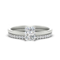 Thumbnail 1 - 1.5-mm-radiant-cut-solitaire-ring-with-eternity-band-in-white-gold-fdens11590rasleep-1.50mm-nl-wg.jpg?v=1759297240