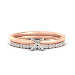 Load image into Gallery viewer, 1.5-mm-semi-mount-solitaire-ring-with-eternity-band-in-rose-gold-fdens11590smsleep-1.50mm-nl-rg.jpg?v=1759297266

