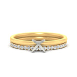 Load image into Gallery viewer, 1.5-mm-semi-mount-solitaire-ring-with-eternity-band-in-yellow-gold-fdens11590smsleep-1.50mm-nl-yg.jpg?v=1759297266
