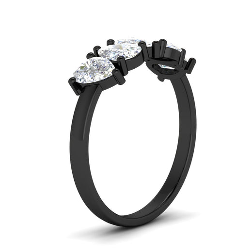 1.50-carat-5-stone-classic-wedding-band-diamond-teardrop-in-black-gold-fdwb8008peangle2-1.50ct-nl-bg