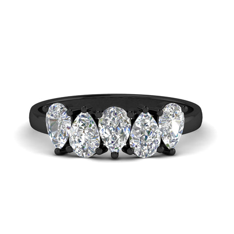 1.50-carat-5-stone-classic-wedding-band-diamond-teardrop-in-black-gold-fdwb8008pesleep-1.50ct-nl-bg