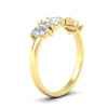 Load image into Gallery viewer, 1.50-carat-5-stone-classic-wedding-band-diamond-teardrop-in-yellow-gold-fdwb8008peangle2-1.50ct-nl-yg.jpg