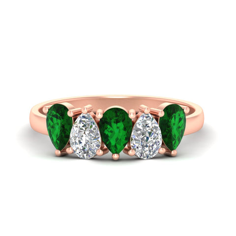1.50-carat-5-stone-classic-wedding-band-emerald-teardrop-in-rose-gold-fdwb8008pegemgrsleep-1.50ct-nl-rg.jpg