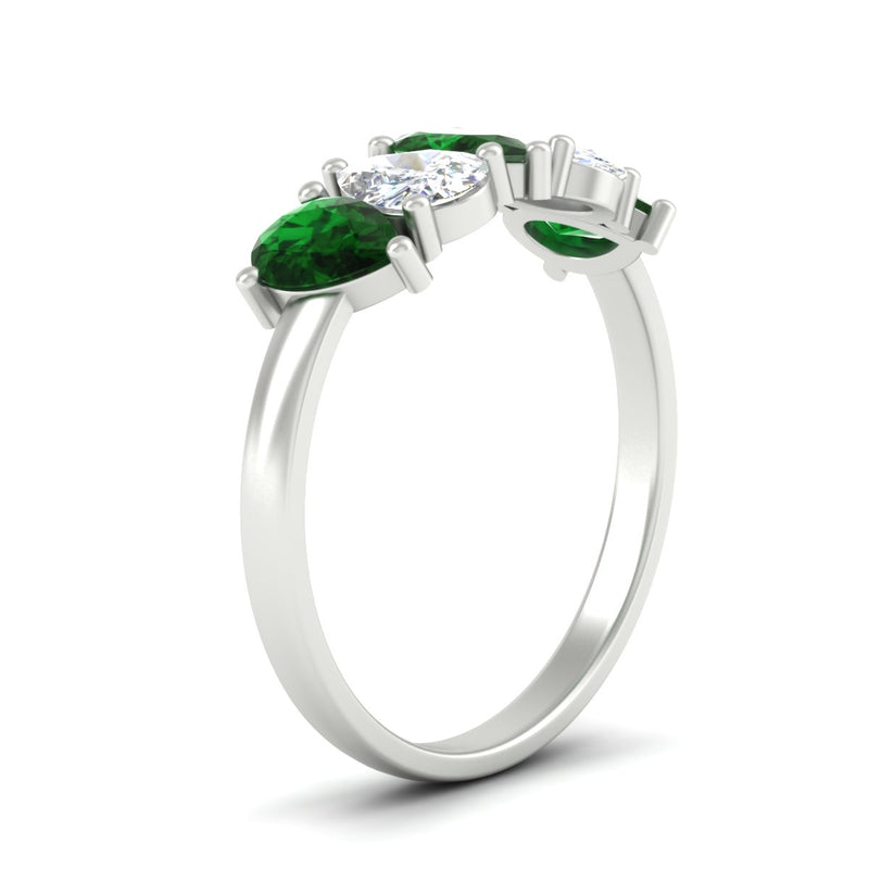 1.50-carat-5-stone-classic-wedding-band-emerald-teardrop-in-white-gold-fdwb8008pegemgrangle2-1.50ct-nl-wg.jpg
