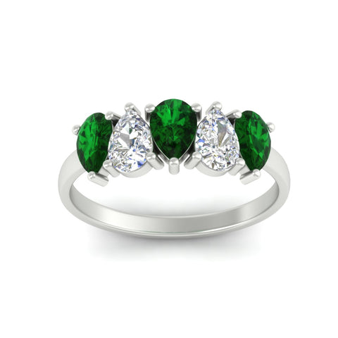 1.50-carat-5-stone-classic-wedding-band-emerald-teardrop-in-white-gold-fdwb8008pegemgrangle5-1.50ct-nl-wg.jpg