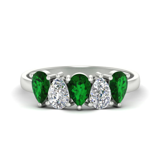 1.50-carat-5-stone-classic-wedding-band-emerald-teardrop-in-white-gold-fdwb8008pegemgrsleep-1.50ct-nl-wg.jpg