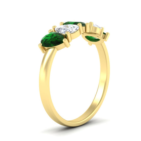 1.50-carat-5-stone-classic-wedding-band-emerald-teardrop-in-yellow-gold-fdwb8008pegemgrangle2-1.50ct-nl-yg.jpg