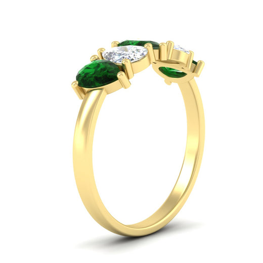 1.50-carat-5-stone-classic-wedding-band-emerald-teardrop-in-yellow-gold-fdwb8008pegemgrangle2-1.50ct-nl-yg.jpg