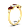 Load image into Gallery viewer, 1.50-carat-5-stone-classic-wedding-band-ruby-teardrop-in-yellow-gold-fdwb8008pegrudrangle2-1.50ct-nl-yg-hw.jpg