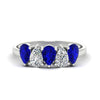 Load image into Gallery viewer, 1.50-carat-5-stone-classic-wedding-band-sapphire-teardrop-in-white-gold-fdwb8008pegsablsleep-1.50ct-nl-wg.jpg