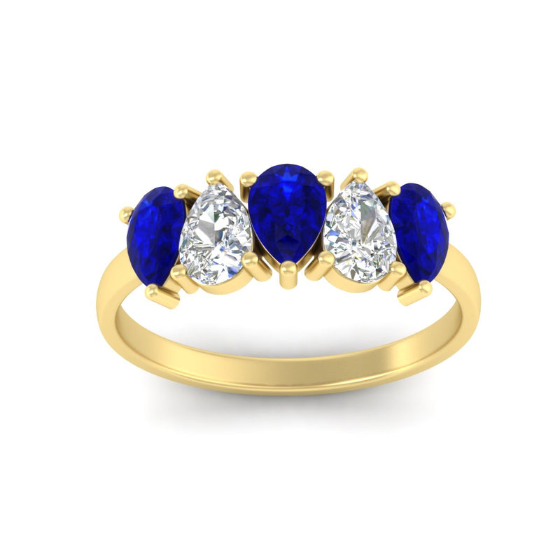 1.50-carat-5-stone-classic-wedding-band-sapphire-teardrop-in-yellow-gold-fdwb8008pegsablangle5-1.50ct-nl-yg.jpg