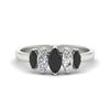 Load image into Gallery viewer, 1.50-carat-5-stone-marquise-black-diamond-wedding-band-in-white-gold-fdwb8008mqblacksleep-1.50ct-nl-wg.jpg