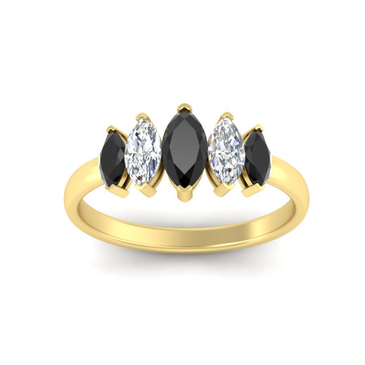 1.50-carat-5-stone-marquise-black-diamond-wedding-band-in-yellow-gold-fdwb8008mqblackangle5-1.50ct-nl-yg.jpg