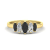 Load image into Gallery viewer, 1.50-carat-5-stone-marquise-black-diamond-wedding-band-in-yellow-gold-fdwb8008mqblacksleep-1.50ct-nl-yg.jpg