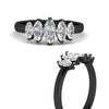 Load image into Gallery viewer, 1.50-carat-5-stone-marquise-diamond-wedding-band-in-black-gold-fdwb8008mqangle3-1.50ct-nl-bg.jpg