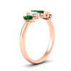 Load image into Gallery viewer, 1.50-carat-5-stone-marquise-emerald-wedding-band-in-rose-gold-fdwb8008mqgemgrangle2-1.50ct-nl-rg.jpg