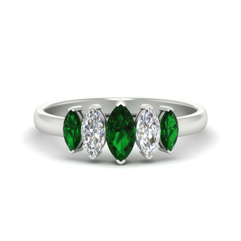 1.50-carat-5-stone-marquise-emerald-wedding-band-in-white-gold-fdwb8008mqgemgrsleep-1.50ct-nl-wg.jpg