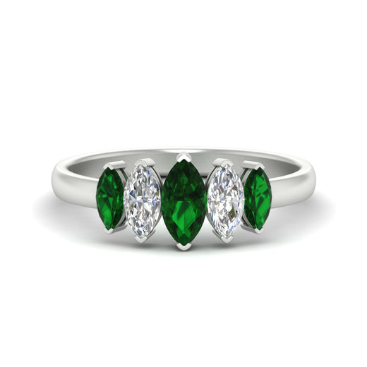 1.50-carat-5-stone-marquise-emerald-wedding-band-in-white-gold-fdwb8008mqgemgrsleep-1.50ct-nl-wg.jpg