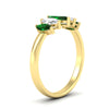 Load image into Gallery viewer, 1.50-carat-5-stone-marquise-emerald-wedding-band-in-yellow-gold-fdwb8008mqgemgrangle2-1.50ct-nl-yg.jpg
