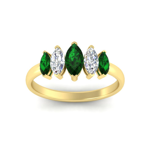 1.50-carat-5-stone-marquise-emerald-wedding-band-in-yellow-gold-fdwb8008mqgemgrangle5-1.50ct-nl-yg.jpg