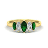 Load image into Gallery viewer, 1.50-carat-5-stone-marquise-emerald-wedding-band-in-yellow-gold-fdwb8008mqgemgrsleep-1.50ct-nl-yg.jpg