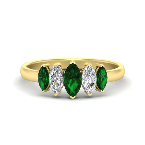 1.50-carat-5-stone-marquise-emerald-wedding-band-in-yellow-gold-fdwb8008mqgemgrsleep-1.50ct-nl-yg.jpg