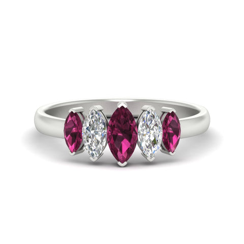 1.50-carat-5-stone-marquise-pink-sapphire-wedding-band-in-white-gold-fdwb8008mqgsadrpisleep-1.50ct-nl-wg.jpg