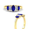 Load image into Gallery viewer, 1.50-carat-5-stone-marquise-sapphire-wedding-band-in-yellow-gold-fdwb8008mqgsablangle3-1.50ct-nl-yg.jpg