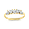 Load image into Gallery viewer, 1.50-carat-anniversary-wedding-ring-heart-shape-diamond-in-yellow-gold-FD9600HTBANGLE5-1.50CT-NL-YG