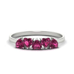 Load image into Gallery viewer, 1.50-carat-anniversary-wedding-ring-heart-shape-pink-sapphire-in-white-gold-FD9600HTBGSADRPI-1.50CT-NL-WG
