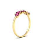 Load image into Gallery viewer, 1.50-carat-anniversary-wedding-ring-heart-shape-pink-sapphire-in-yellow-gold-FD9600HTBGSADRPIANGLE2-1.50CT-NL-YG
