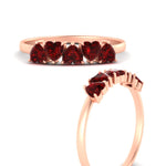 Load image into Gallery viewer, 1.50-carat-anniversary-wedding-ring-heart-shape-ruby-in-rose-gold-FD9600HTBGRUDRANGLE3-1.50CT-NL-RG
