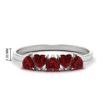 Load image into Gallery viewer, 1.50-carat-anniversary-wedding-ring-heart-shape-ruby-in-white-gold-FD9600HTBGRUDR-1.50CT-NL-WG-HW
