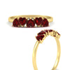 Load image into Gallery viewer, 1.50-carat-anniversary-wedding-ring-heart-shape-ruby-in-yellow-gold-FD9600HTBGRUDRANGLE3-1.50CT-NL-YG