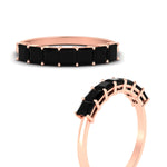 Load image into Gallery viewer, 1.50-carat-basket-set-princess-cut-black-diamond-ring-in-rose-gold-fdwb179prgblackangle3-1.50ct-nl-rg.jpg