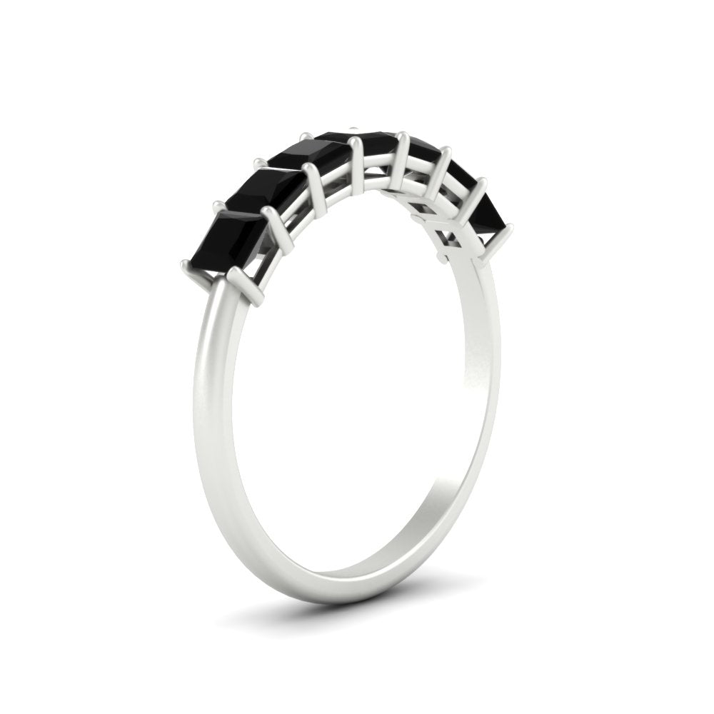 Basket Set Princess Cut Ring Band