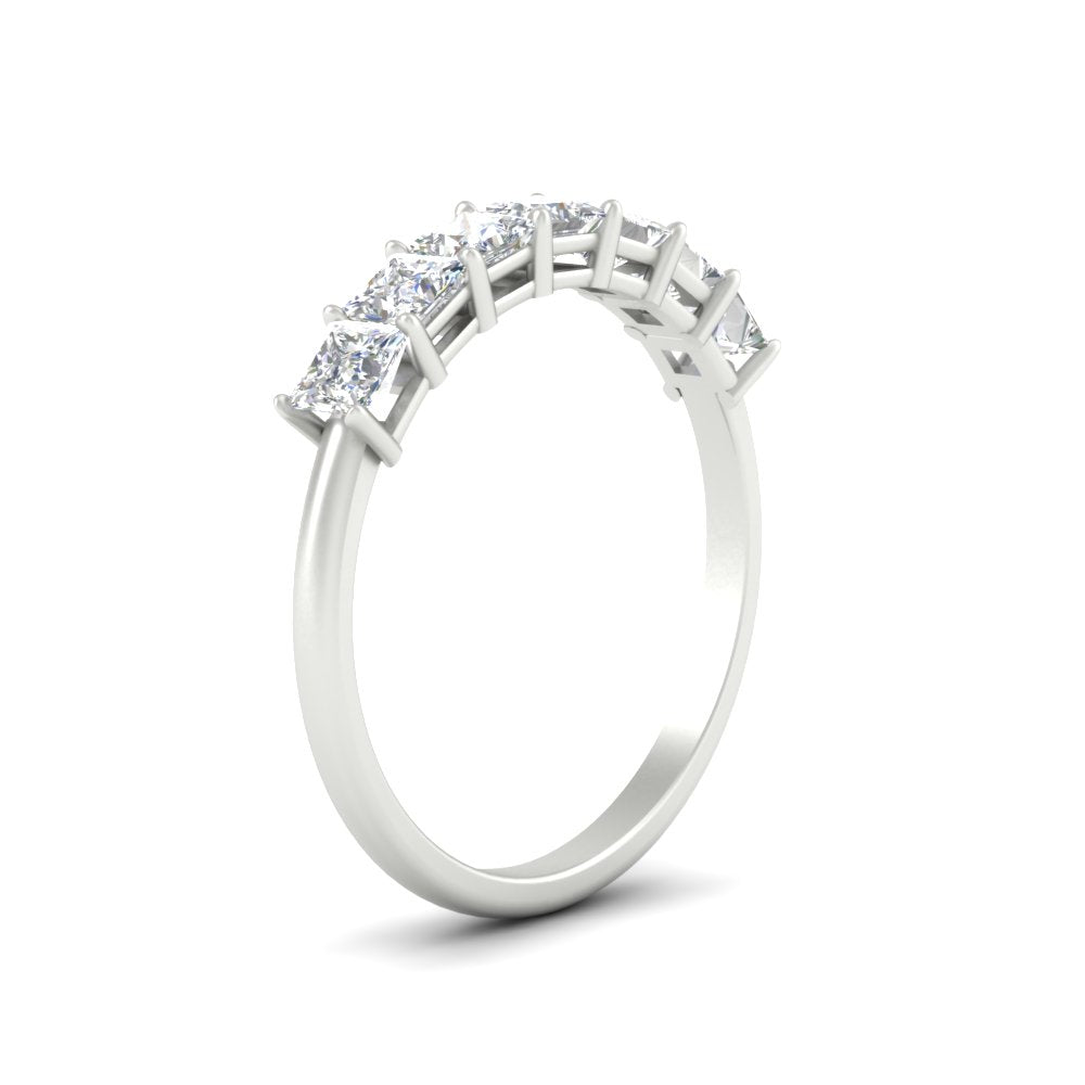 Basket Set Princess Cut Ring Band