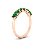 Load image into Gallery viewer, Basket Set Princess Cut Ring Band
