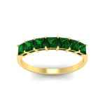 Load image into Gallery viewer, 1.50-carat-basket-set-princess-cut-emerald-ring-in-yellow-gold-fdwb179prgemgrangle5-1.50ct-nl-yg.jpg