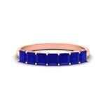 Load image into Gallery viewer, 1.50-carat-basket-set-princess-cut-sapphire-ring-in-rose-gold-fdwb179prgsablsleep-1.50ct-nl-rg.jpg