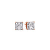 Load image into Gallery viewer, Asscher Cut Diamond Stud Earring