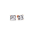 Thumbnail 21 - Asscher Cut Diamond Stud Earring